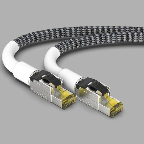 cat.8发烧以太网线8股无氧铜笔记本电脑相机lan rj45网路跳线网线